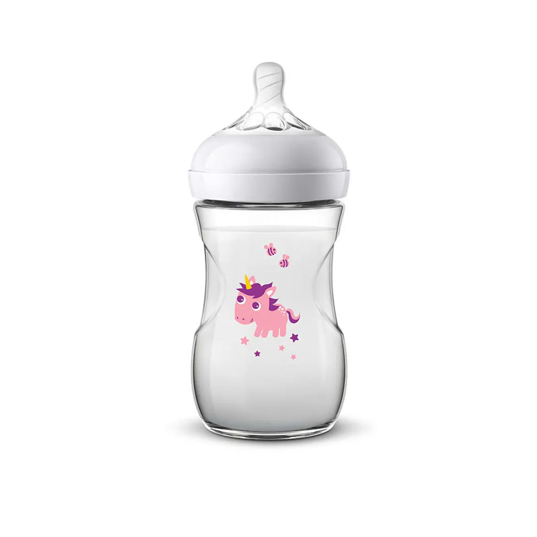 Avent Biberon Natural 260 ml Licorne