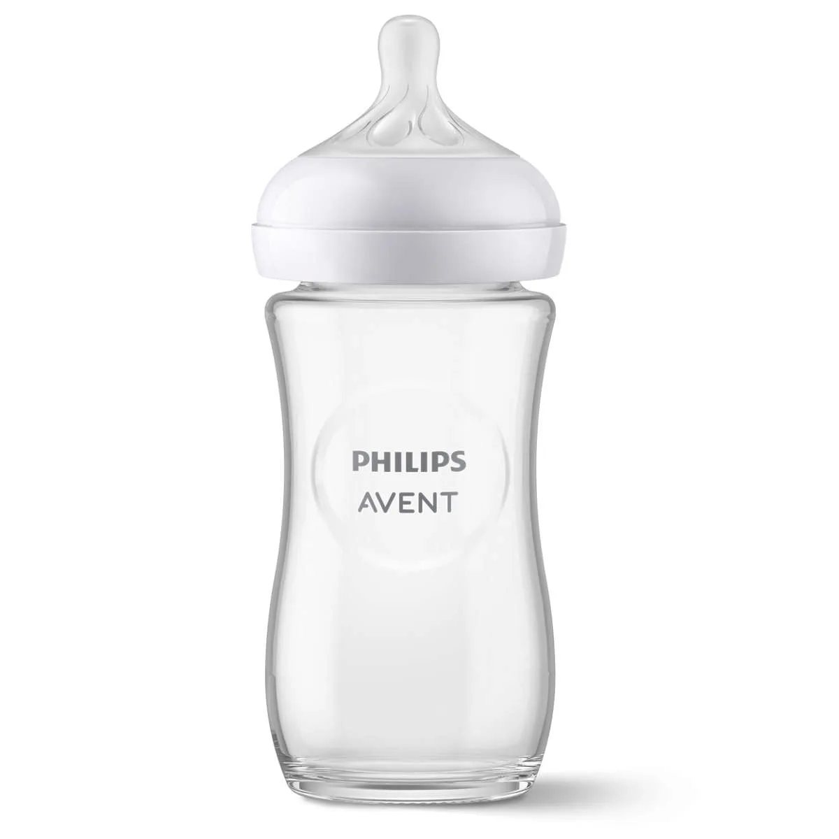 Avent Biberon Natural Response Verre 240 ml 1 mois+