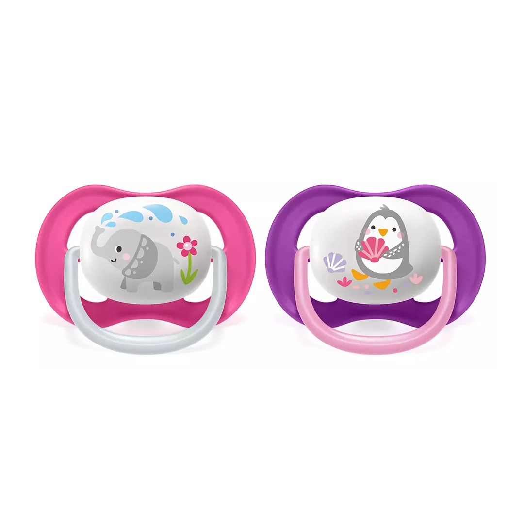 Avent Sucettes Ultra Air Animals Fille 6-18 mois x2 – vue 4