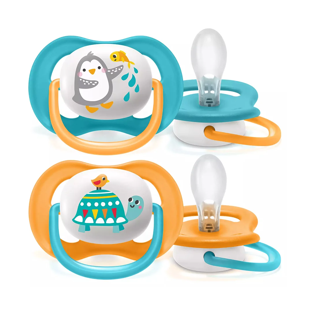 Avent Sucettes Ultra Air Animals Garçon 6-18 mois x2