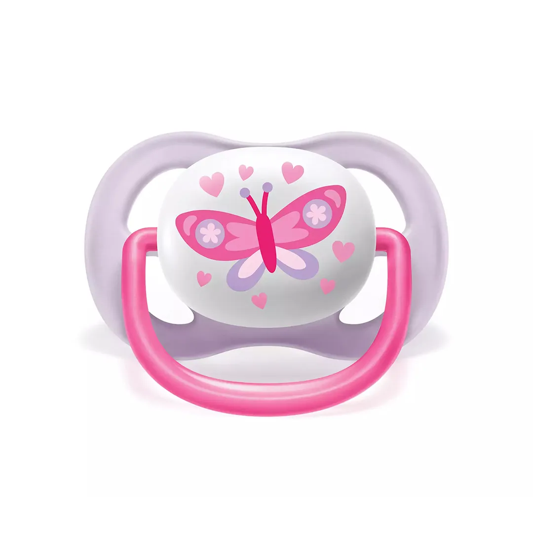 Avent Sucettes Ultra Air Happy Fille 0-6 mois x2 – vue 3
