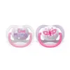 Avent Sucettes Ultra Air Happy Fille 0-6 mois x2 – vue 4