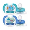 Avent Sucettes Ultra Air Happy Garçon 6-18 mois x2