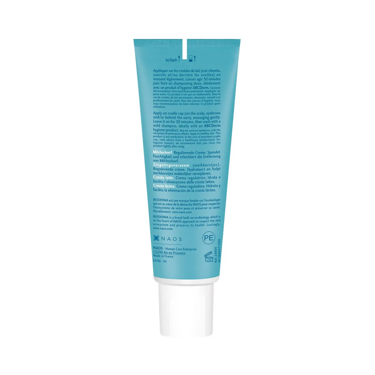 Bioderma ABCDerm Babysquam 40 ml – vue 3