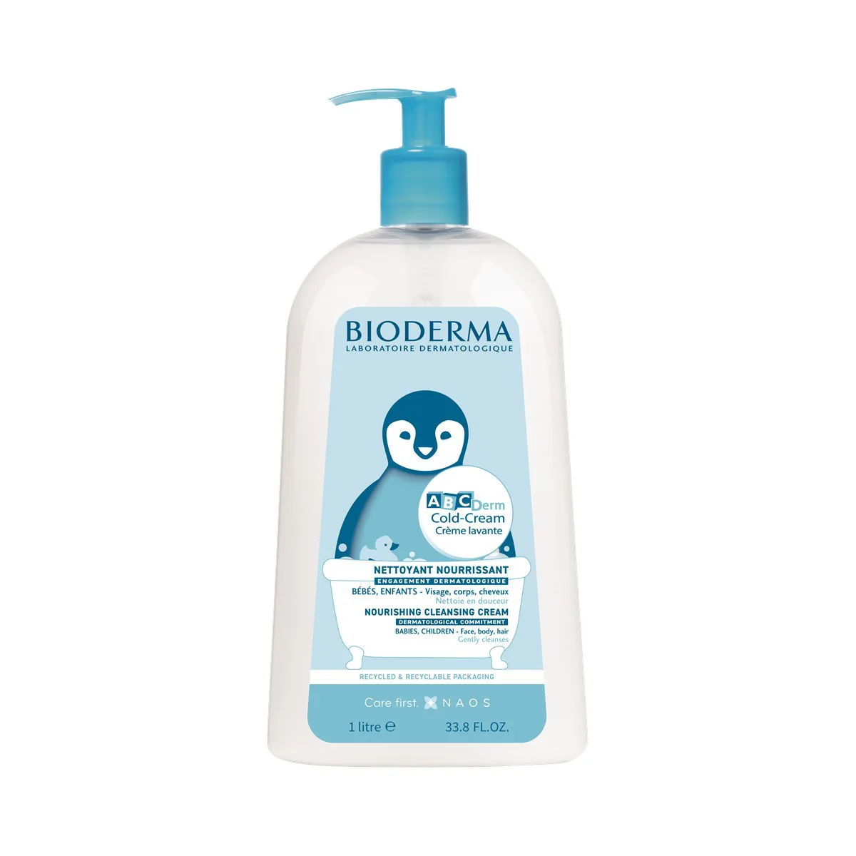 Bioderma ABCDerm Cold-Cream Crème Lavante 1 L