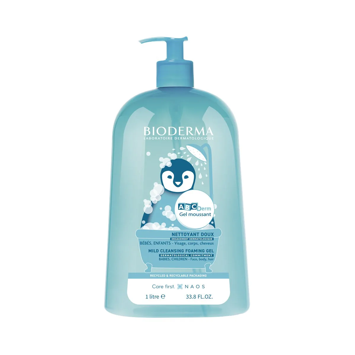 Bioderma ABCDerm Gel Moussant 1 L