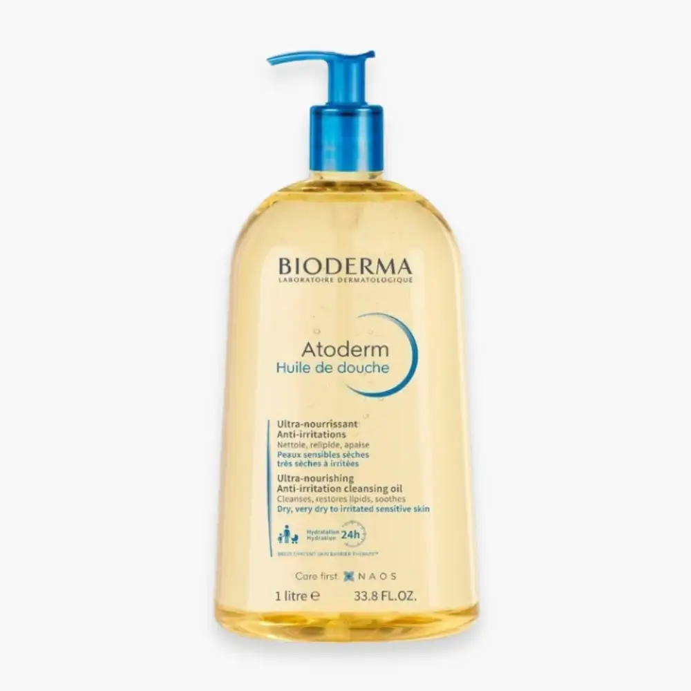 Bioderma Atoderm Huile de Douche 1 L – prix Maroc, livraison partout au Maroc
