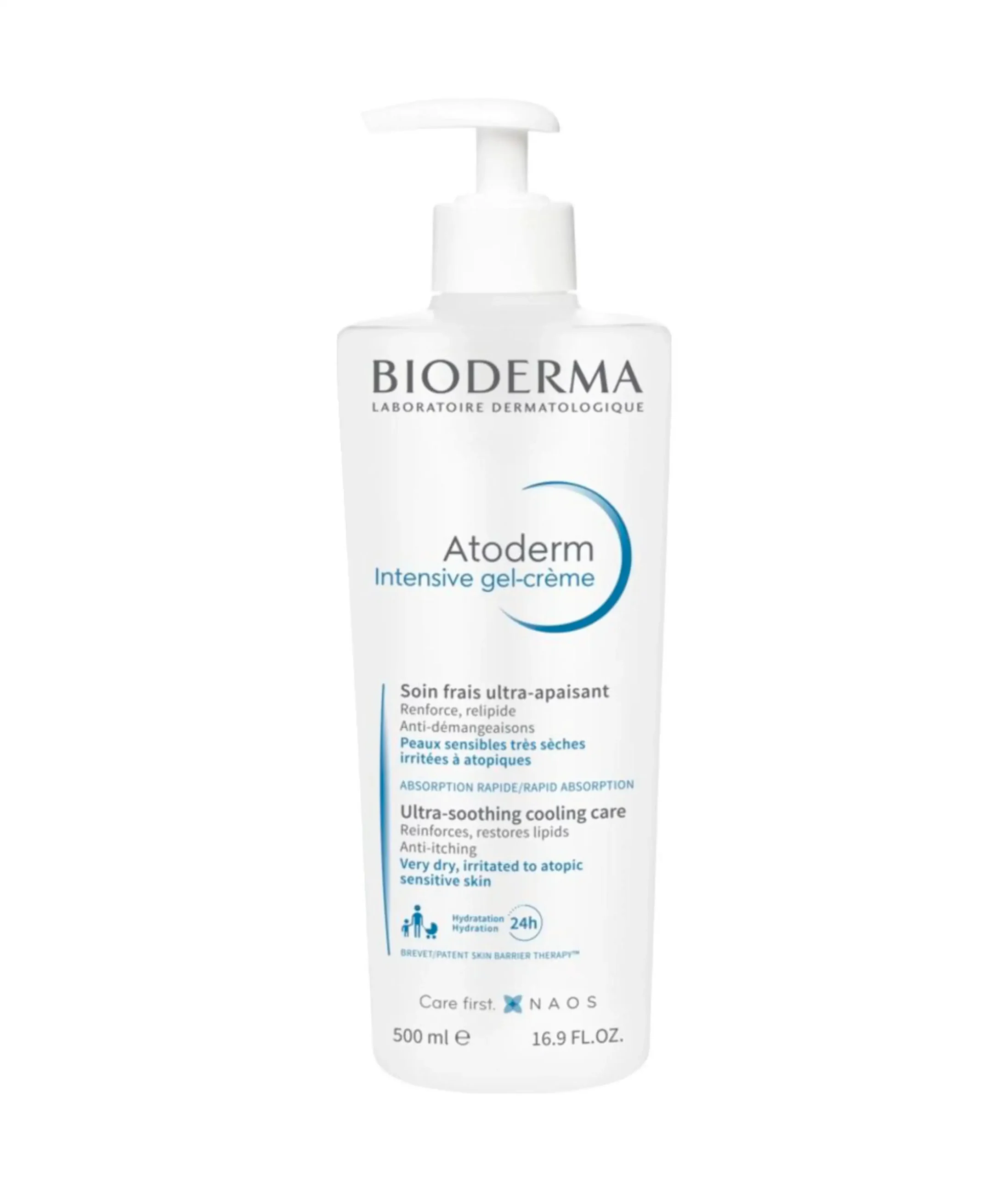 Bioderma Atoderm Intensive Gel-Crème 500 ml – prix Maroc, livraison partout au Maroc