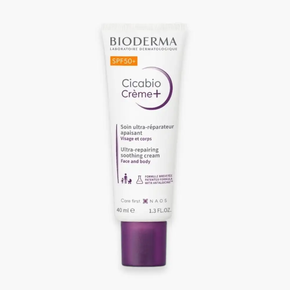 Bioderma Cicabio Crème+ SPF 50+ 40 ml – prix Maroc, livraison partout au Maroc