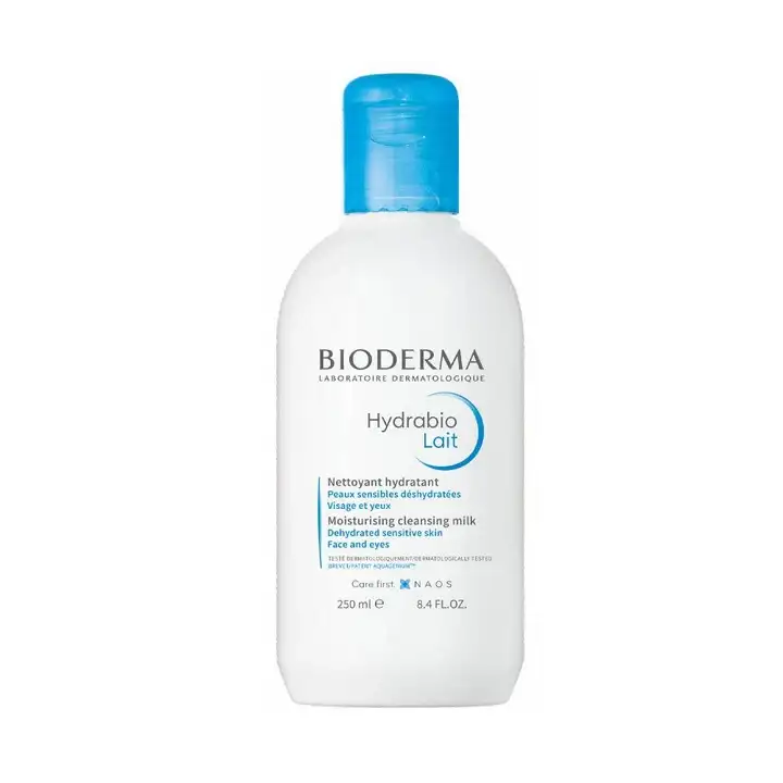 Bioderma Hydrabio Lait Démaquillant 250 ml – prix Maroc, livraison partout au Maroc