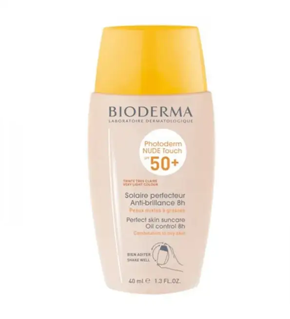 Bioderma Photoderm Nude Touch Très Claire SPF 50+ – prix Maroc, livraison partout au Maroc