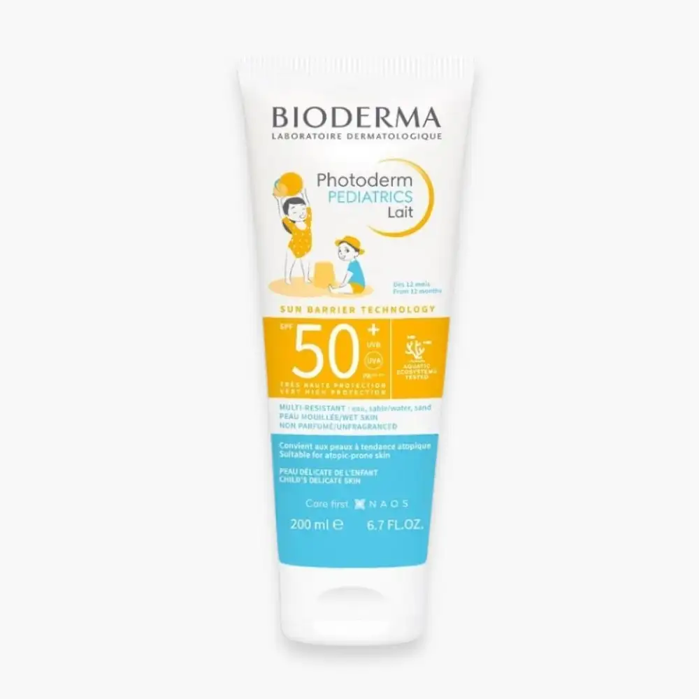Bioderma Photoderm Pediatrics Lait SPF 50+ 100 ml – prix Maroc, livraison partout au Maroc