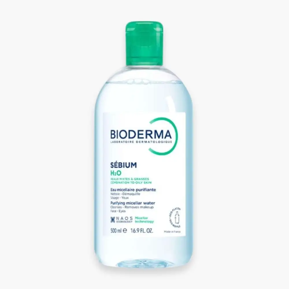 Bioderma Sébium H2O 500 ml – prix Maroc, livraison partout au Maroc