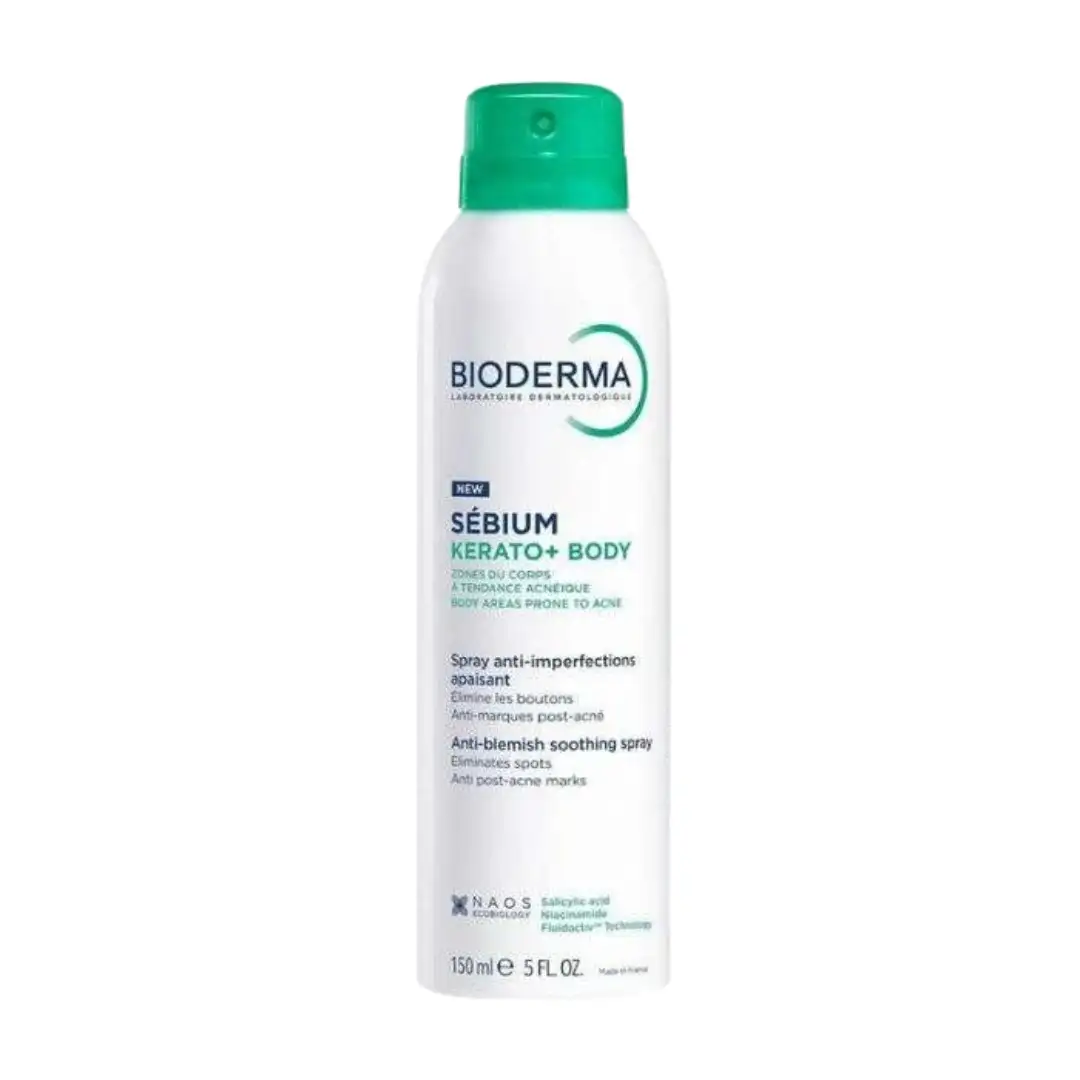 Bioderma Sébium Kerato+ Body Spray 150 ml – prix Maroc, livraison partout au Maroc