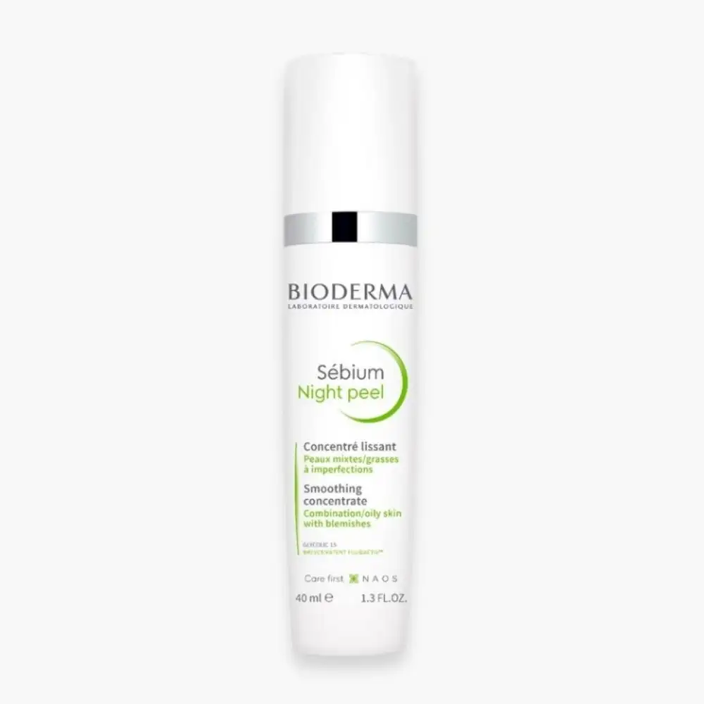 Bioderma Sébium Night Peel 40 ml – prix Maroc, livraison partout au Maroc