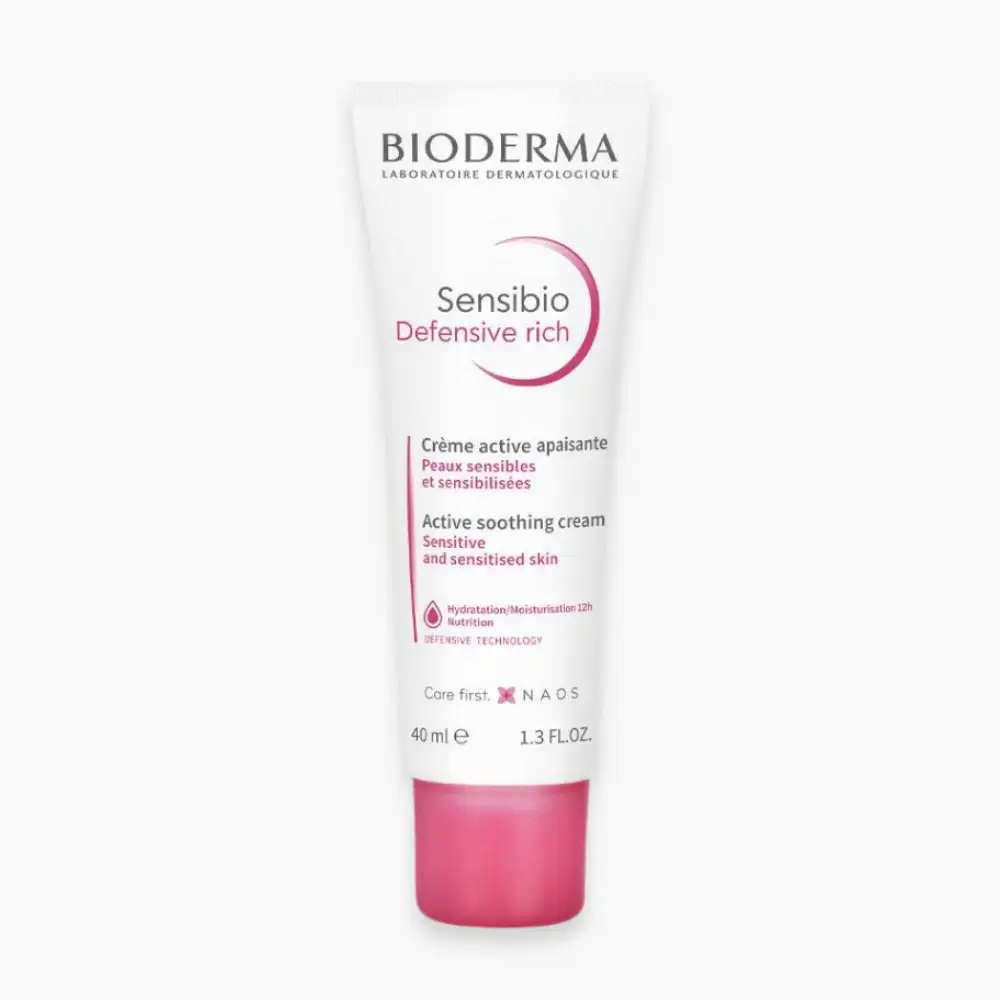 Bioderma Sensibio Defensive Crème Riche 40 ml – prix Maroc, livraison partout au Maroc