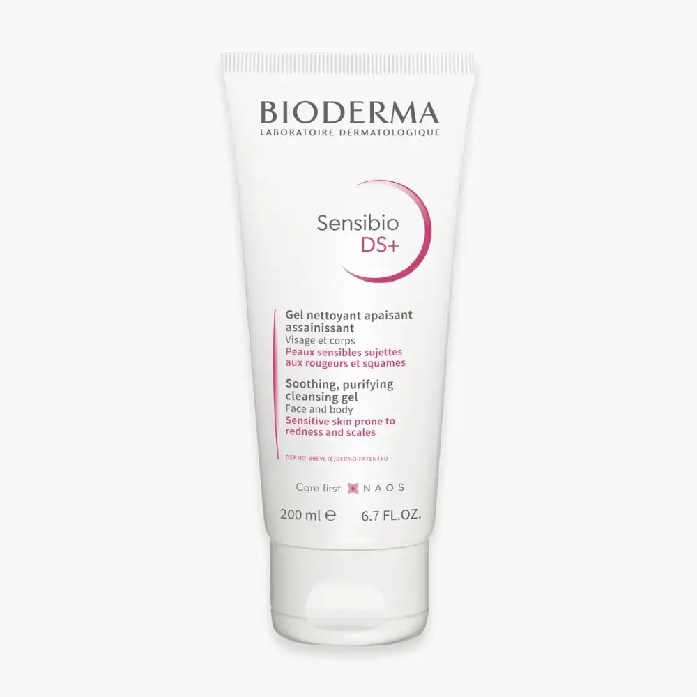 Bioderma Sensibio DS+ Gel Moussant 200 ml – prix Maroc, livraison partout au Maroc