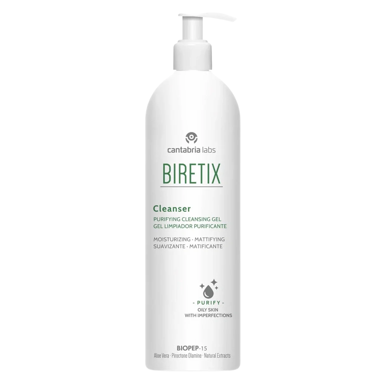 Biretix Gel Nettoyant Purifiant 400 ml