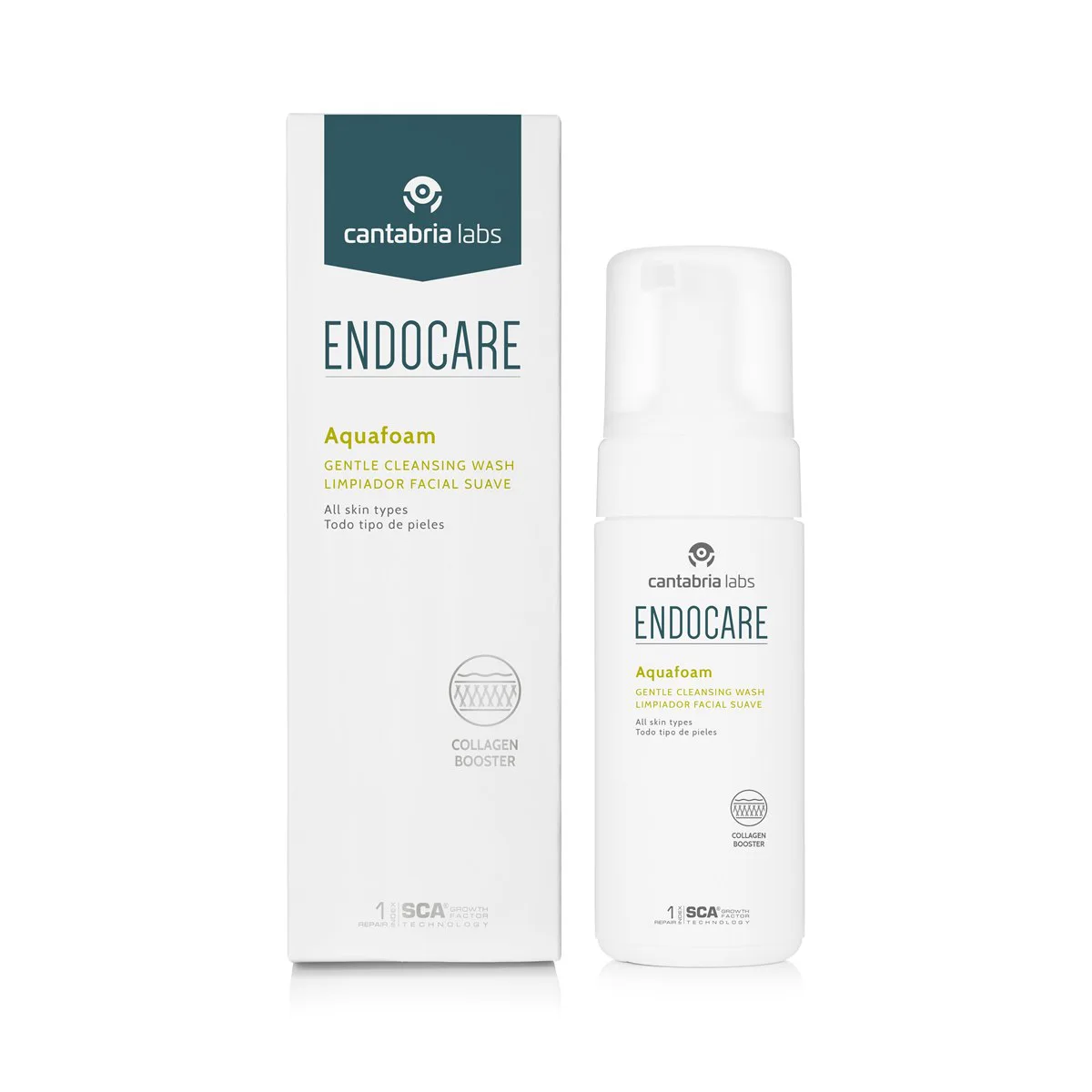 Endocare Aquafoam Nettoyant Doux 125 ml