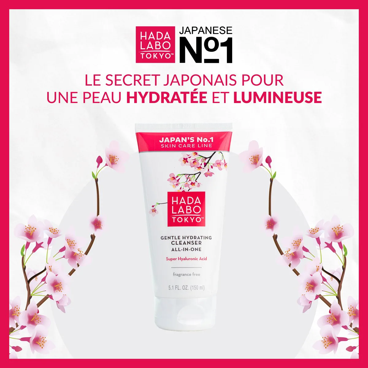 Hada Labo Tokyo Nettoyant Hydratant 150 ml