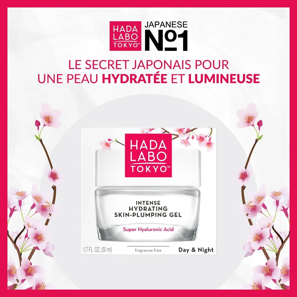 Hada Labo Tokyo Gel Hydratant Repulpant 50 ml