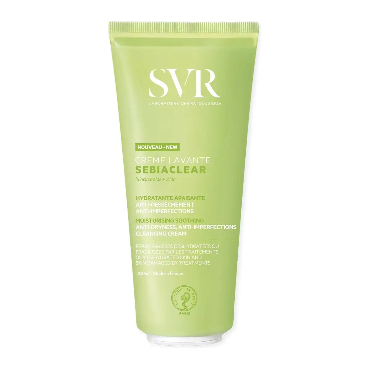 SVR Sebiaclear Crème Lavante 200 ml – prix Maroc, livraison partout au Maroc