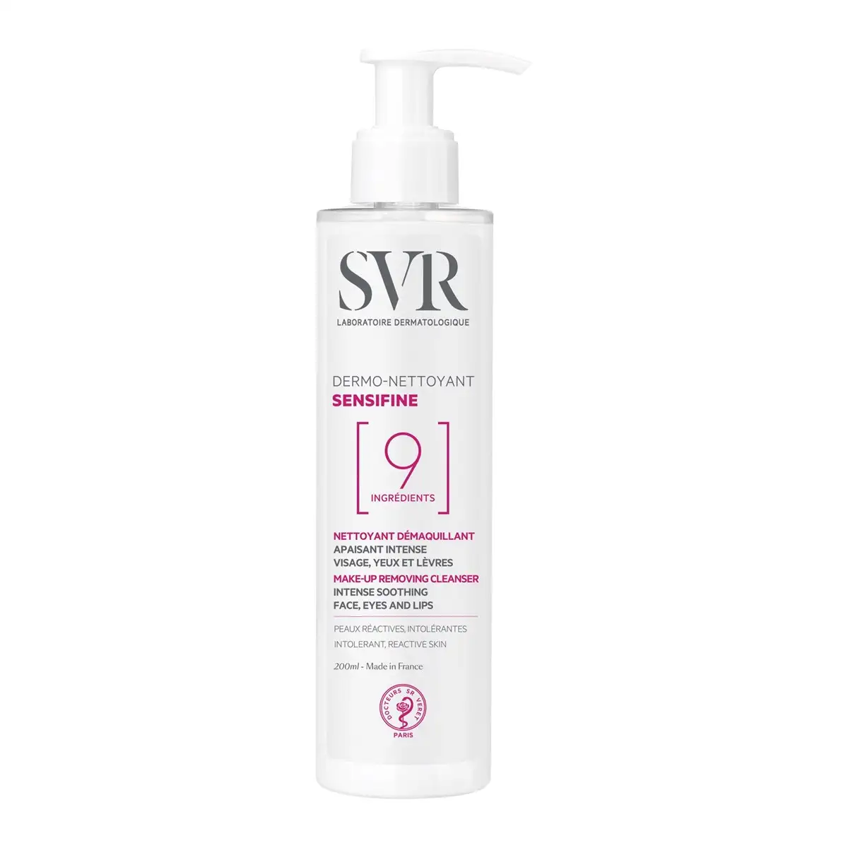 SVR Sensifine Dermo-Nettoyant 200 ml – prix Maroc, livraison partout au Maroc