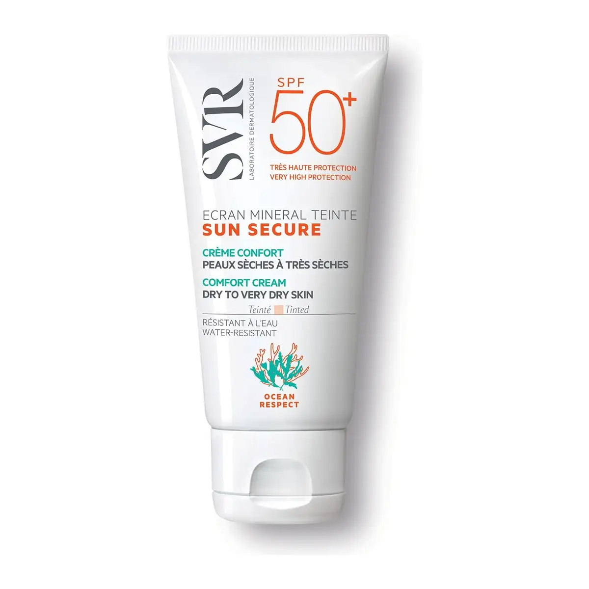 SVR Sun Secure Écran Minéral Teinté Peaux Sèches – prix Maroc, livraison partout au Maroc