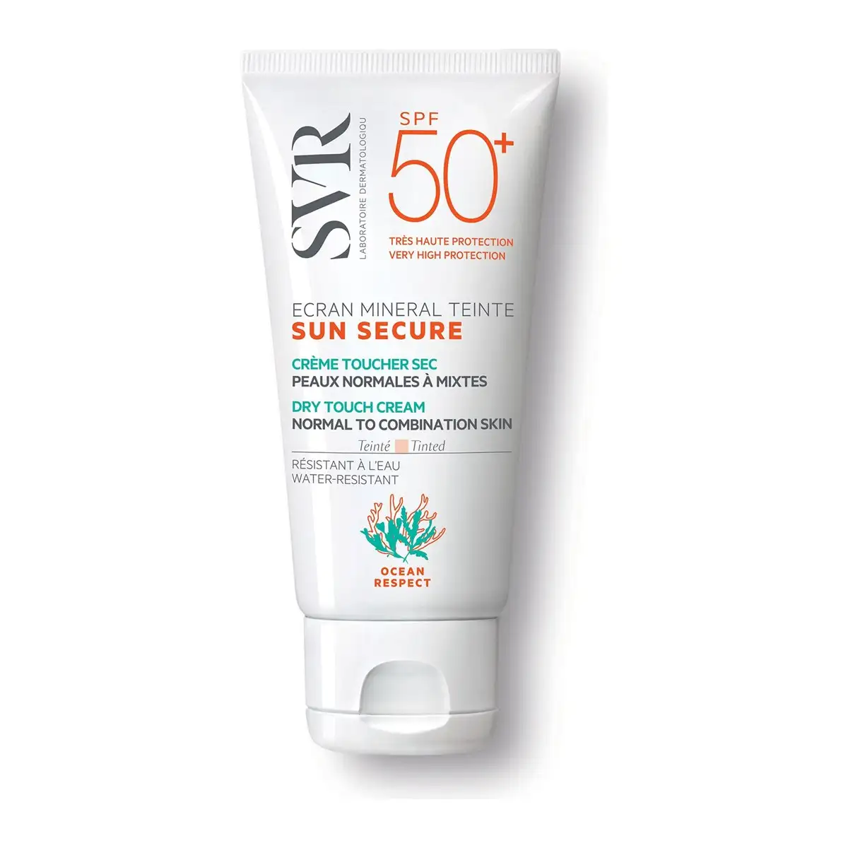SVR Sun Secure Écran Minéral Teinté Toucher Sec – prix Maroc, livraison partout au Maroc