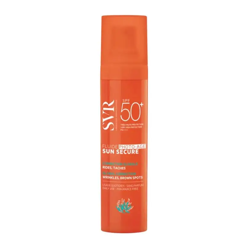 SVR Sun Secure Fluide Photo-Age SPF 50+ 40 ml – prix Maroc, livraison partout au Maroc