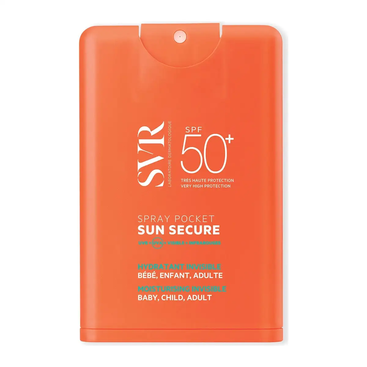 SVR Sun Secure Spray Pocket SPF 50+ 20 ml – prix Maroc, livraison partout au Maroc