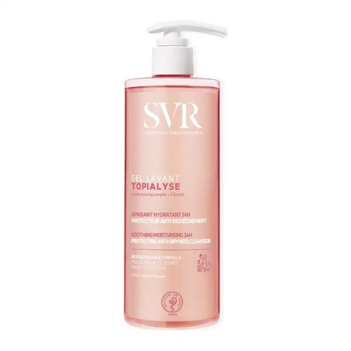 SVR Topialyse Gel Lavant 400 ml – prix Maroc, livraison partout au Maroc