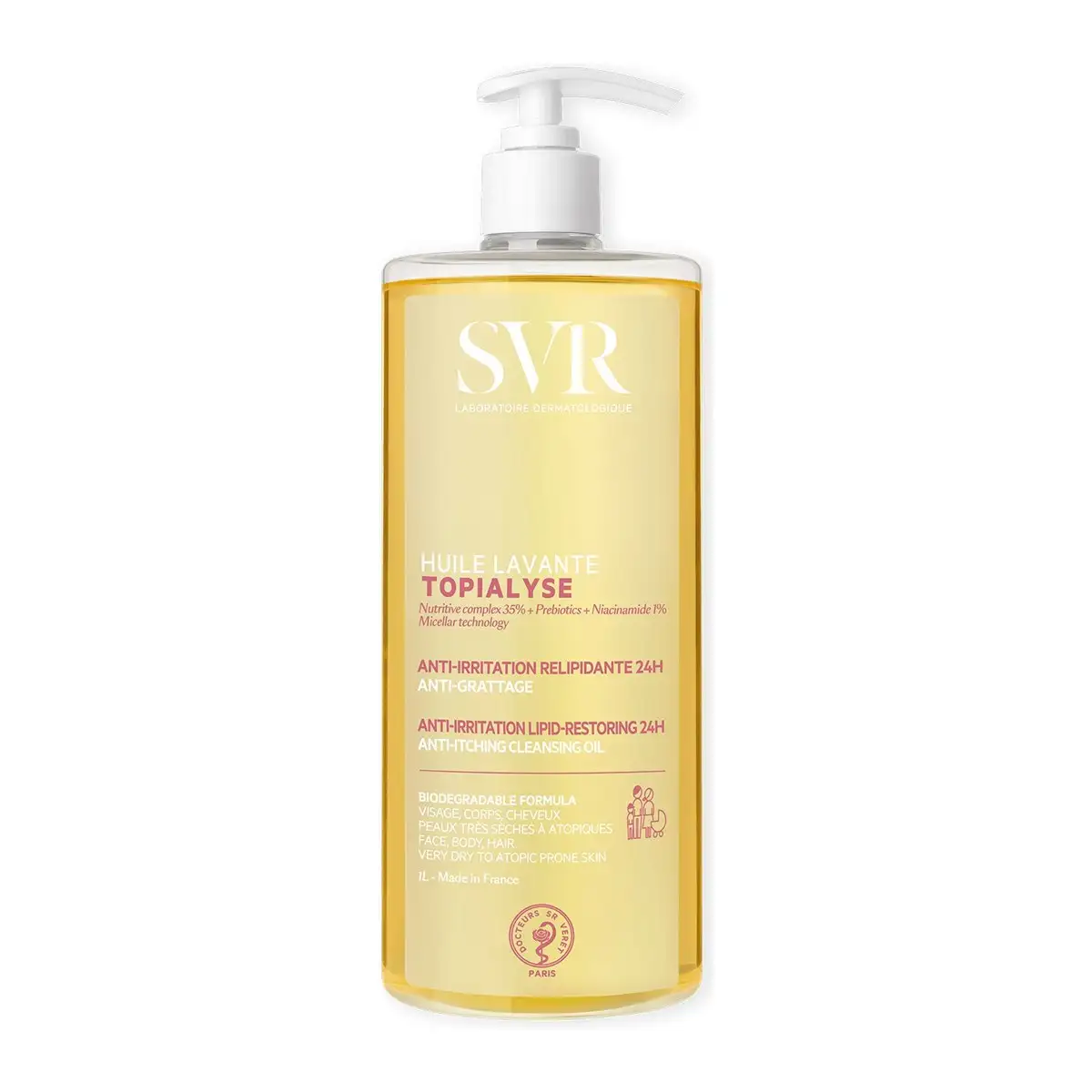 SVR Topialyse Huile Lavante 1 L – prix Maroc, livraison partout au Maroc