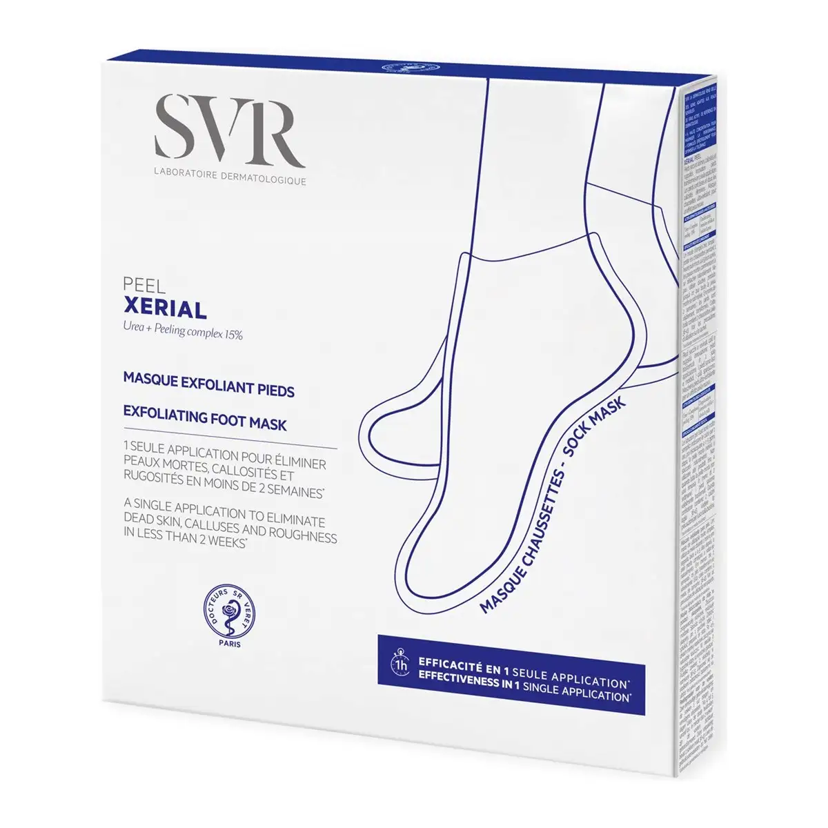 SVR Xérial Peel Masque Pieds – prix Maroc, livraison partout au Maroc