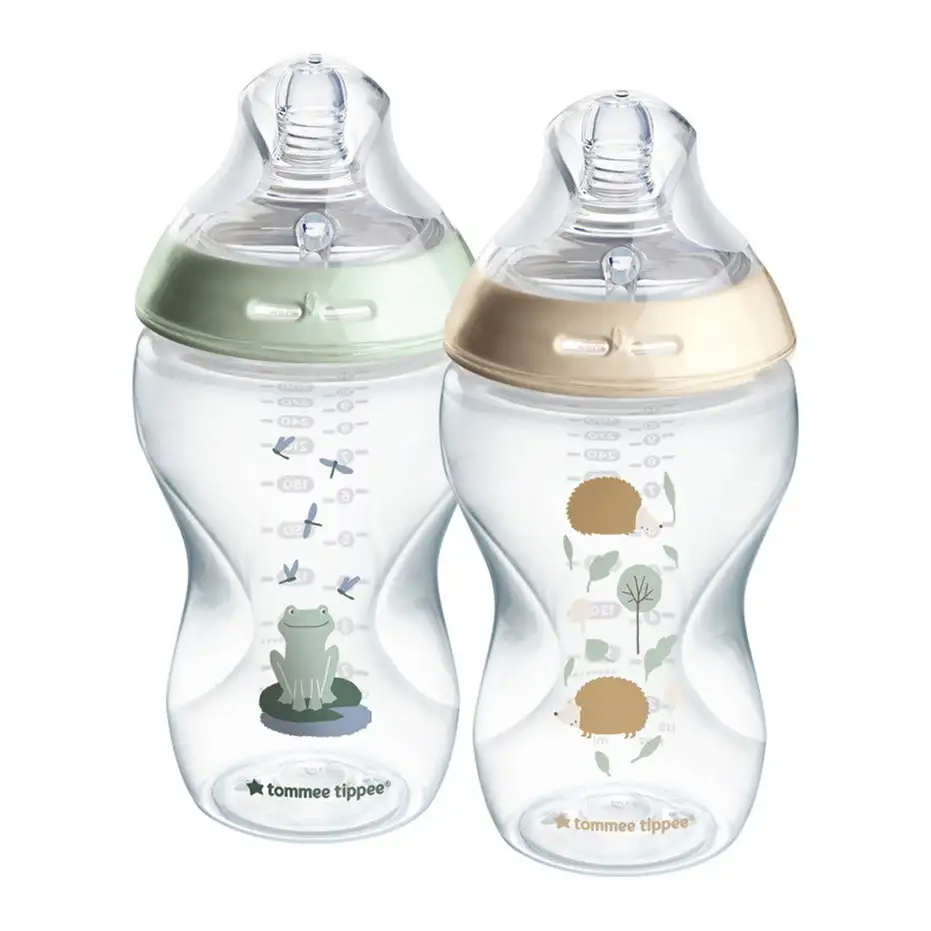 Tommee Tippee 2 Biberons Natural Start 340 ml Décorés – prix Maroc, livraison partout au Maroc