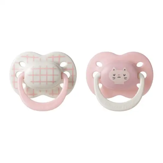 Tommee Tippee 2 Sucettes Ultimate Fit 0-6 mois Fille – prix Maroc, livraison partout au Maroc