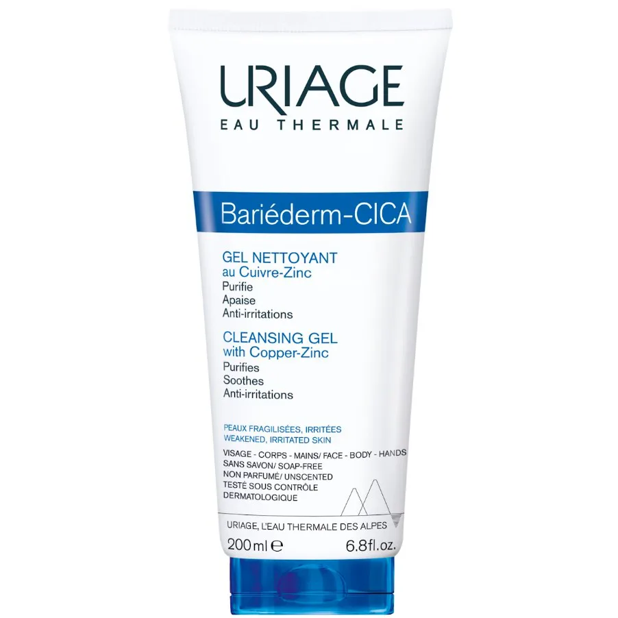 Uriage Bariéderm Cica Gel Nettoyant 200 ml – prix Maroc, livraison partout au Maroc