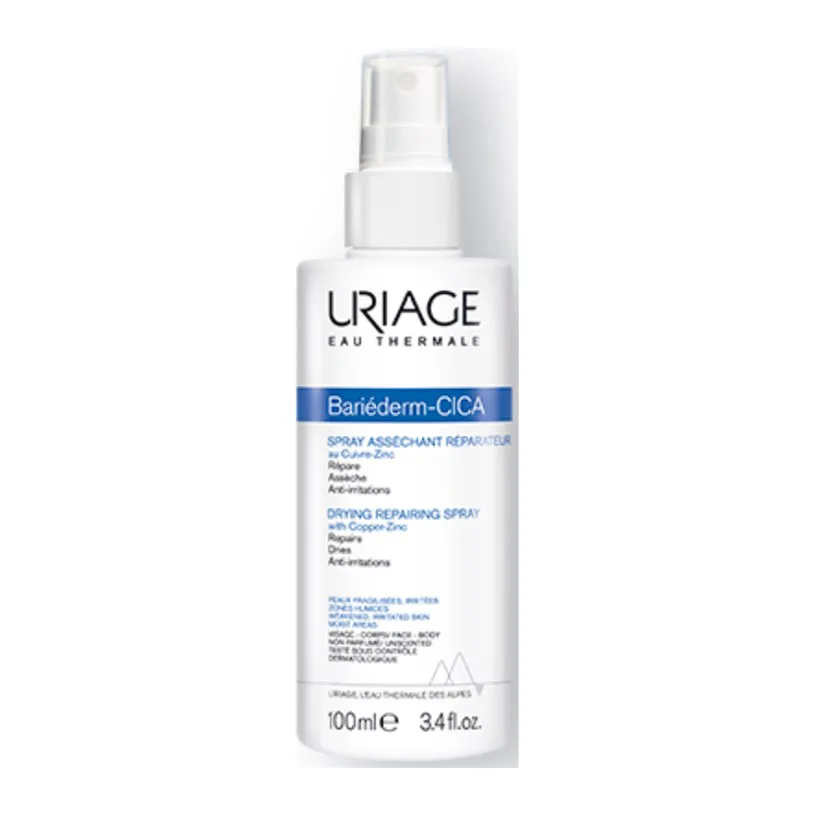 Uriage Bariéderm Cica Spray Asséchant 100 ml – prix Maroc, livraison partout au Maroc