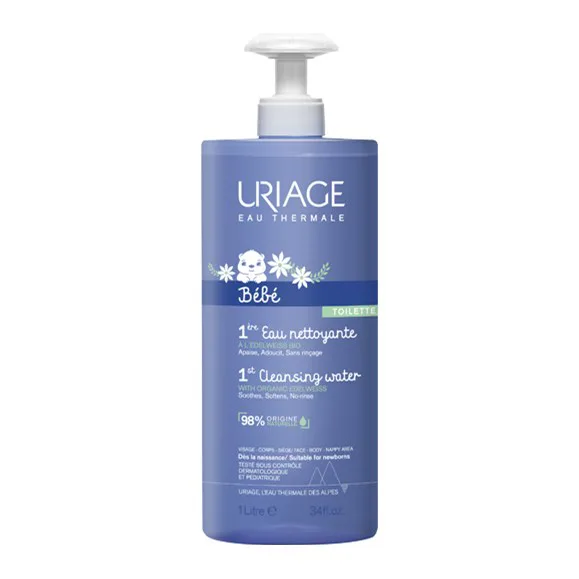 Uriage Bébé 1ère Eau Nettoyante 500 ml – prix Maroc, livraison partout au Maroc