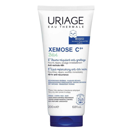 Uriage Bébé Xémose C8+ 1er Baume Relipidant 200 ml – prix Maroc, livraison partout au Maroc