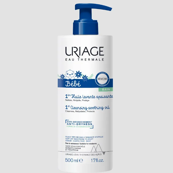 Uriage Bébé Xémose C8+ 1ère Huile Lavante 500 ml – prix Maroc, livraison partout au Maroc