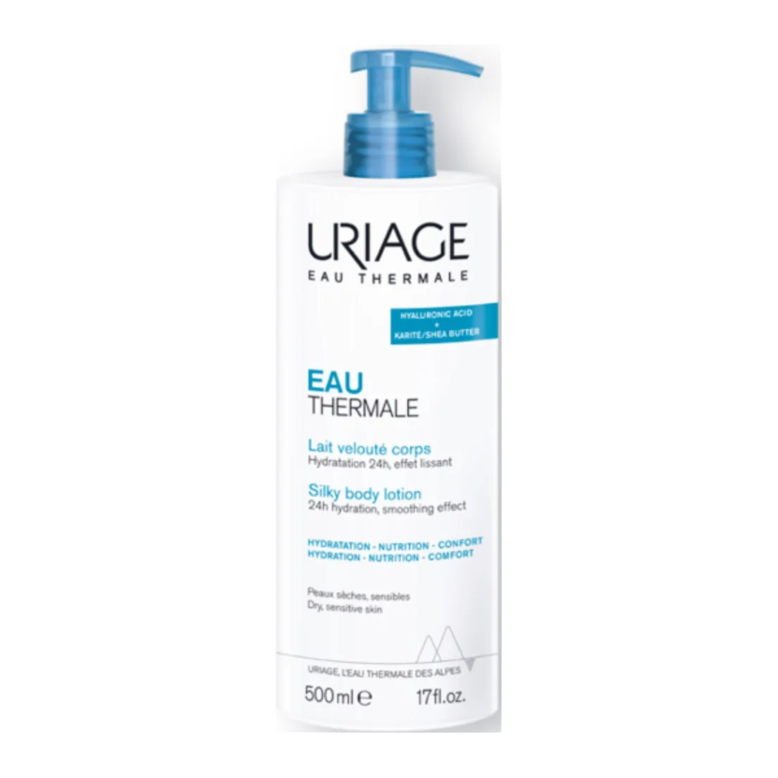 Uriage Eau Thermale Lait Velouté Corps 500 ml – prix Maroc, livraison partout au Maroc