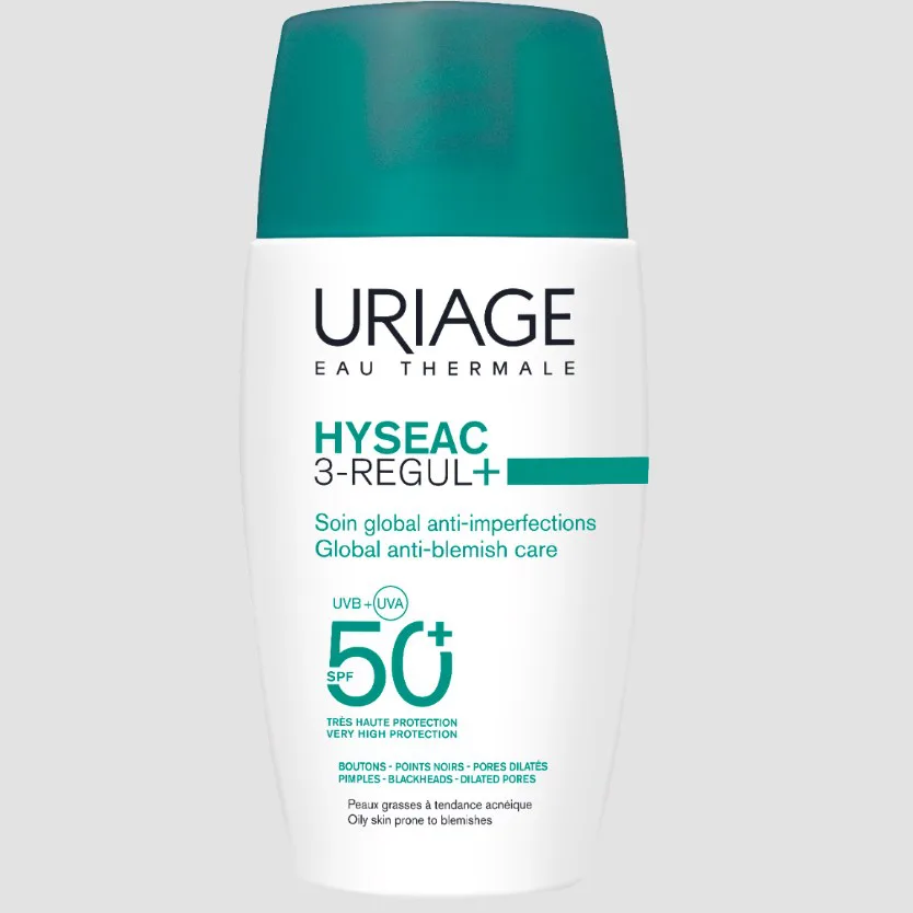 Uriage Hyséac 3-Regul+ SPF 50+ 50 ml – prix Maroc, livraison partout au Maroc