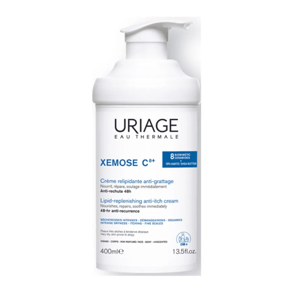 Uriage Xémose C8+ Crème Relipidante 400 ml – prix Maroc, livraison partout au Maroc