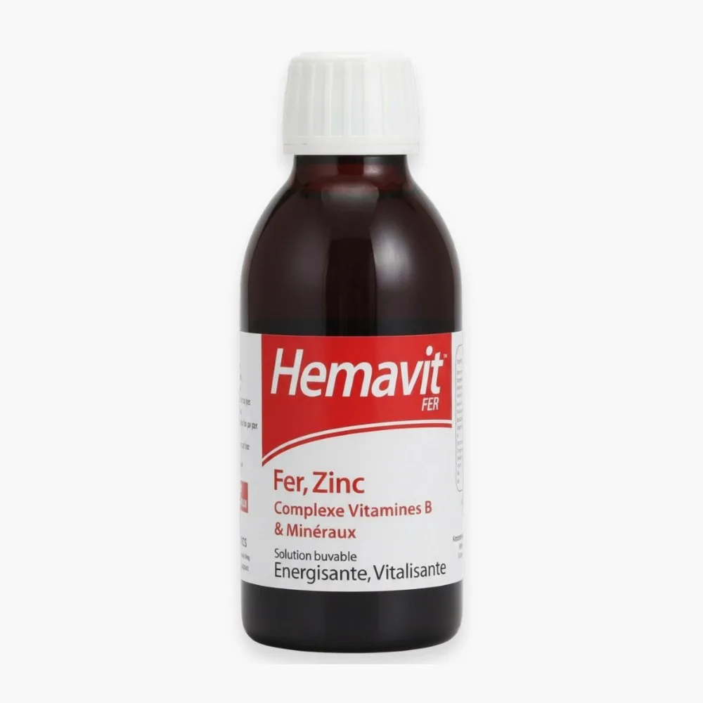 Vitabiotics Hemavit Liquide Fer 200 ml