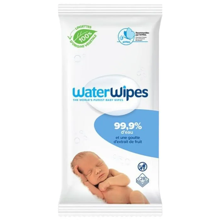 WaterWipes Lingettes Bébé 28